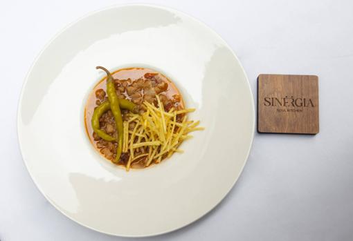 Sinergia, cocina con estilo en la calle Bailén
