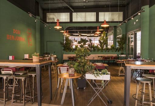 Don Benjumea, una arrocería hípster en Torre Sevilla