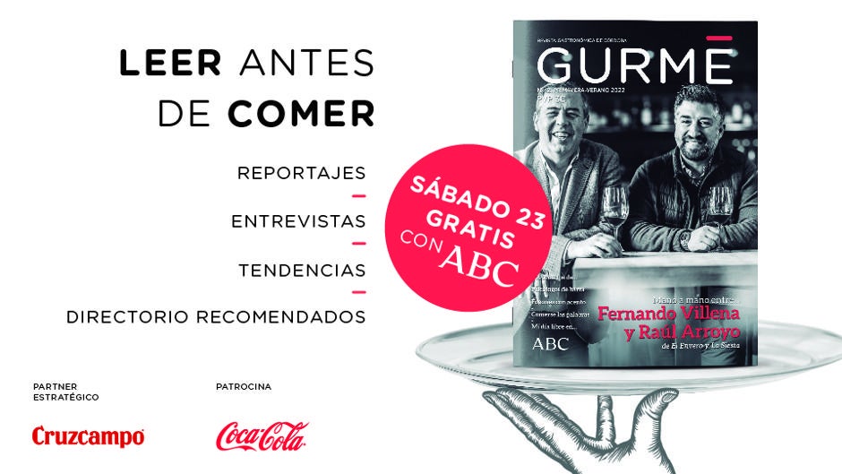 La revista GURMÉ Córdoba regresa este sábado a los kioscos