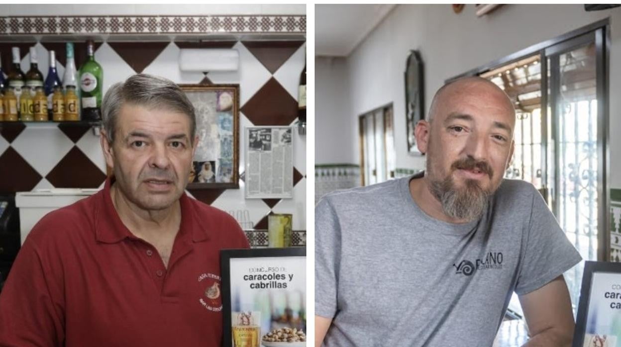 José Manuel Caro, de Casa Ruperto, y Willy Robles, de Bar Elcano