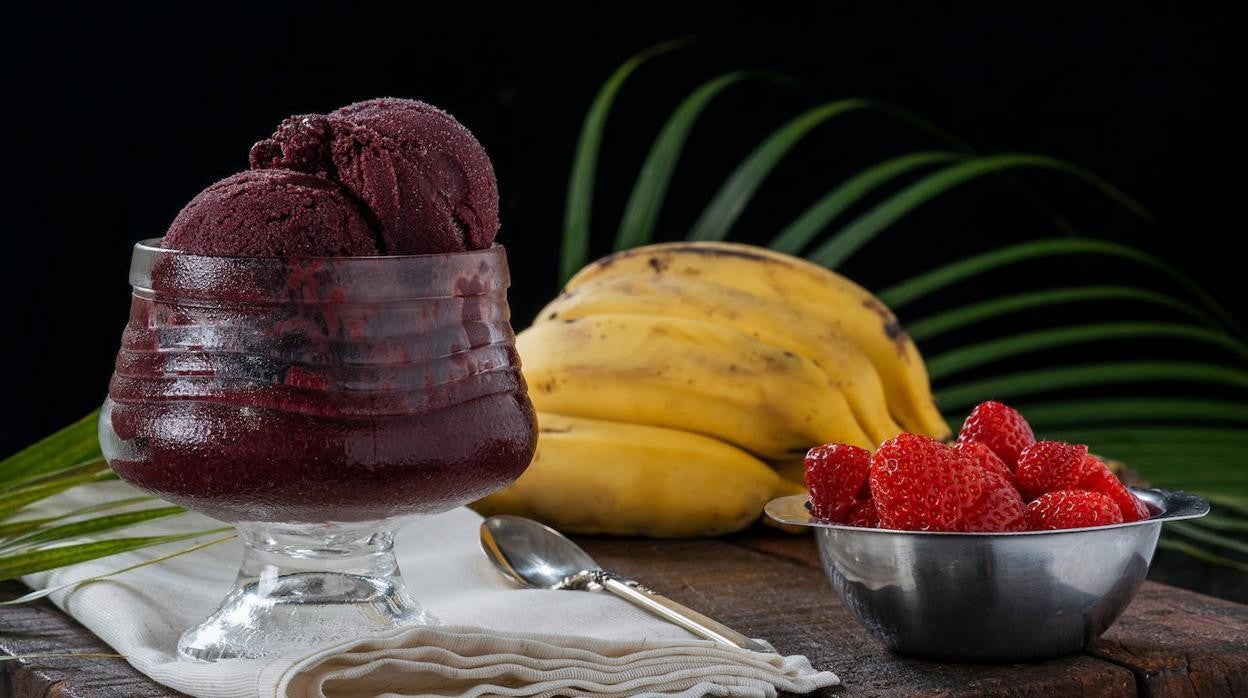 Este helado tiene el mismo aspecto que uno convencional, pero no aporta grasas