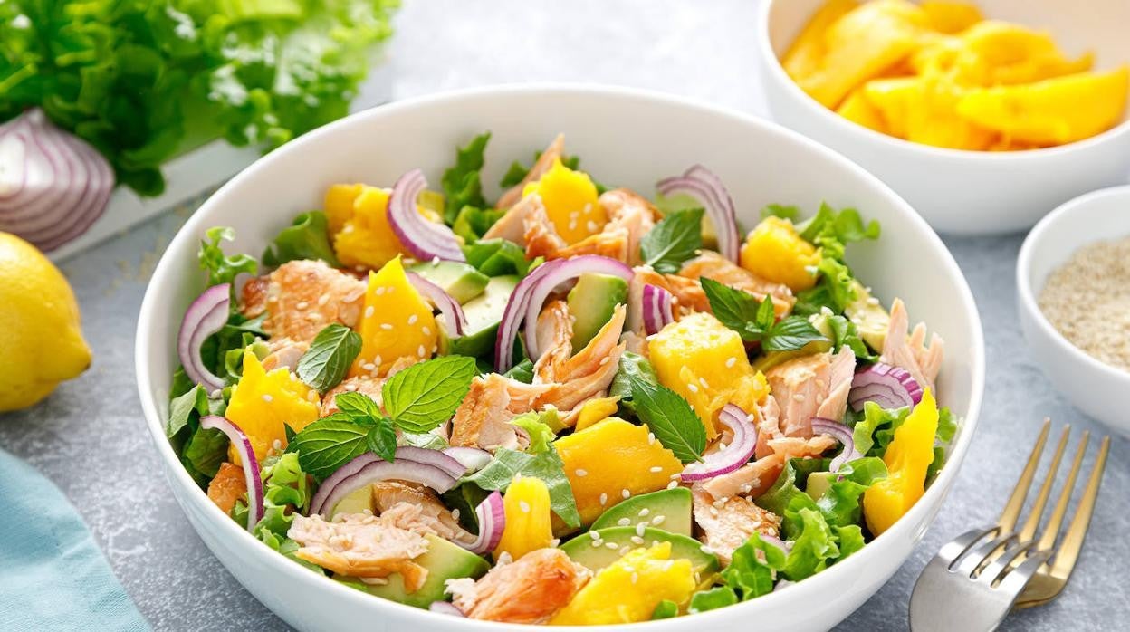 El mango se puede utilizar en recetas muy variadas