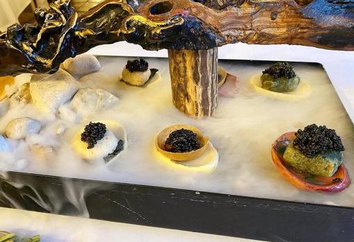 Servicio de caviar de Riofrío