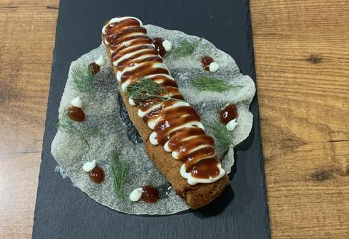 El Crispín que sirven en el restaurante Antojos de Adamuz sigue la receta de la abuela