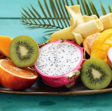 La fruta es el ingrediente principal de estos batidos