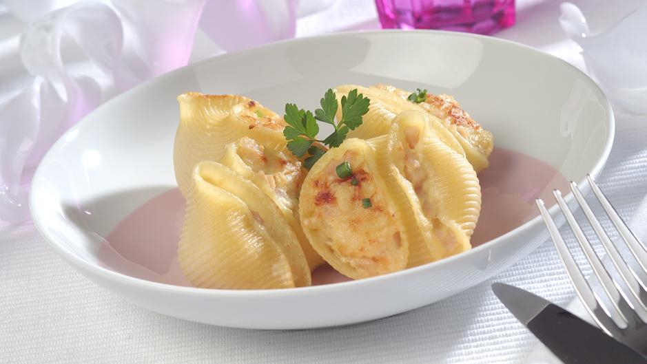 Haz estos caracoles de pasta e incentiva tu creatividad rellenándolos de lo que más te guste