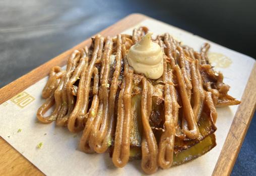 Alcachofa frita de Castizo