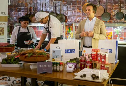 El OAVE Monteoliva Oro Pajarero ha acompañado los dinstintos platos