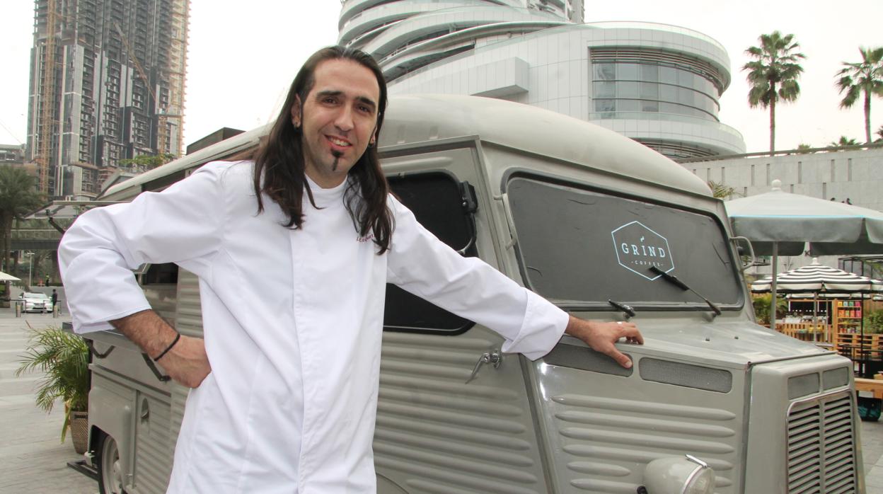 El chef cordobés Luis Ezqueta, en una imagen de archivo durante su estancia en Dubai