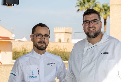 Mano a mano entre Nacho Dargallo (El Disparate) y Juan Andrés Morilla (Manzil)