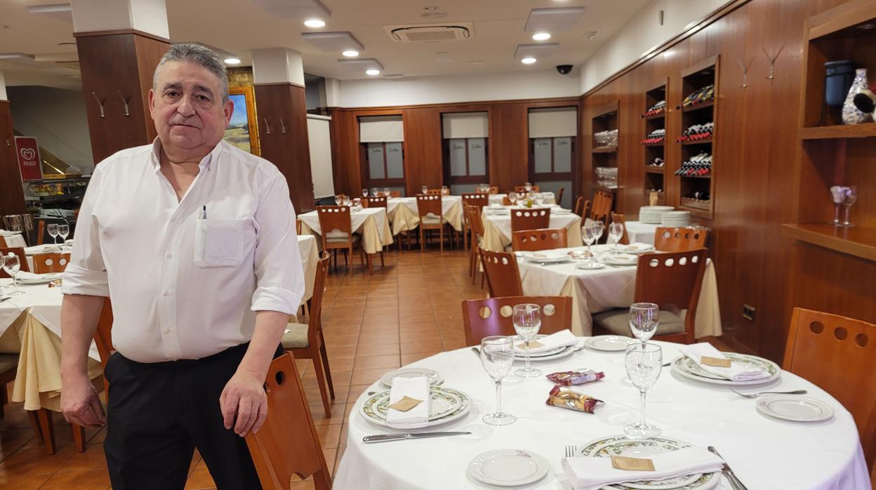 Pedro Lucena, propietario del restaurante Casa Pedro de Puente Genil