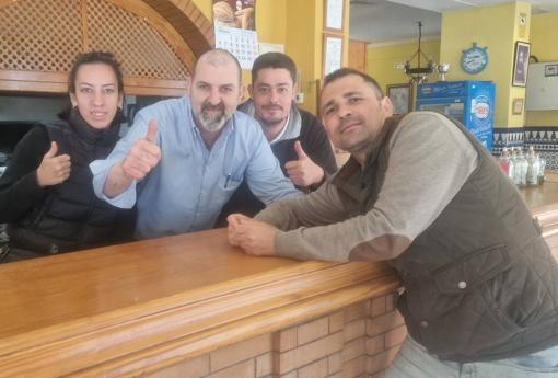 Algunos de los empleados de Casa Molina