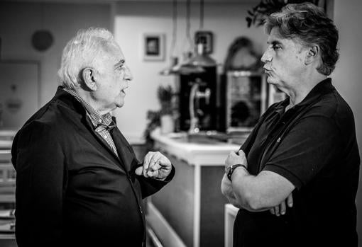 Juan José Obrero, de Bar X (izda.) y Rafael Bellido, de Barra y Mesa (dcha.)