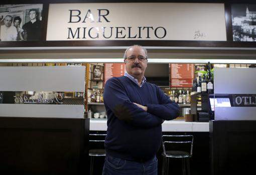Franciso Cano, del Bar Miguelito, sigue fiel a su recetario tradicional