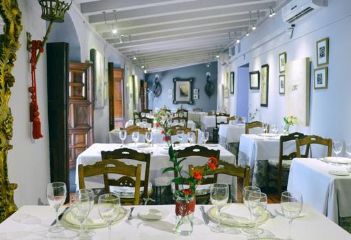Uno de los comedores de Casa Pepe de la Judería