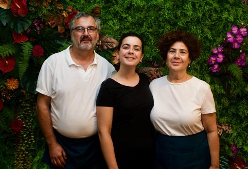 Joaquín Franco, Belén Franco y Ana Bella González