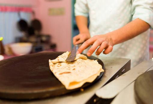 Las crepes se hacen de manera fácil y rápida