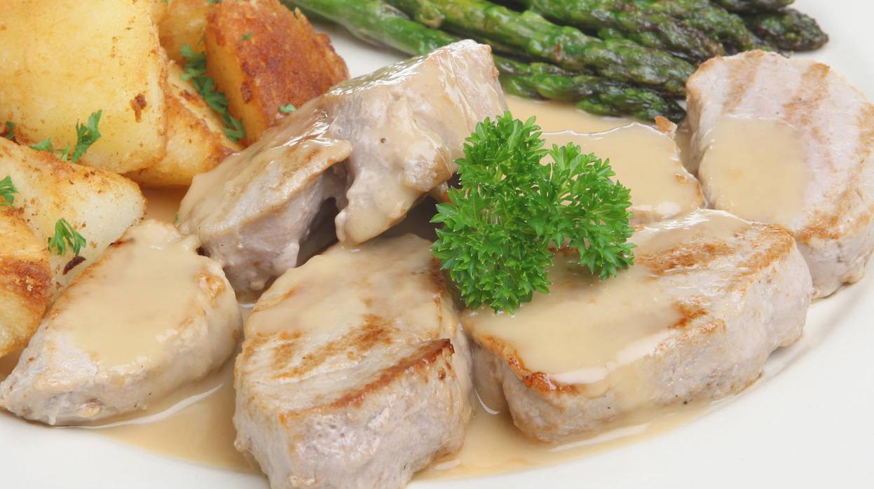 Solomillo al turrón