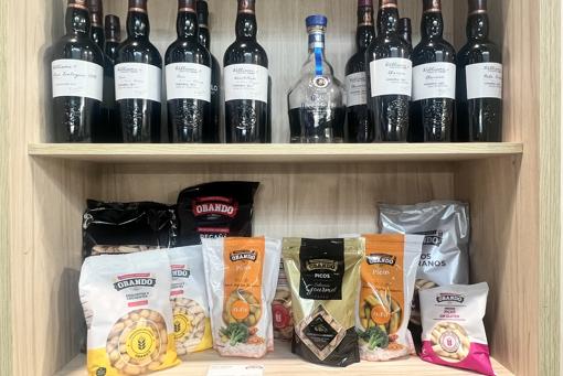 Productos de la panadería Obando expuestos en el stand de Gusto del Sur