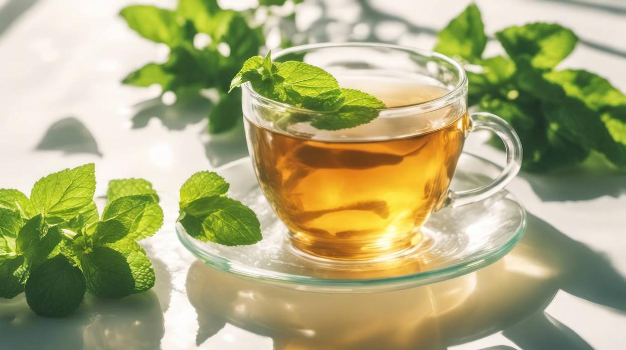 La infusión de hierbabuena está deliciosa y nos aporta beneficios
