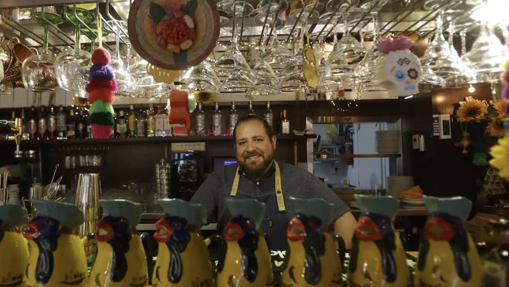José Luis Gregoire, en el interior de El Tecolote