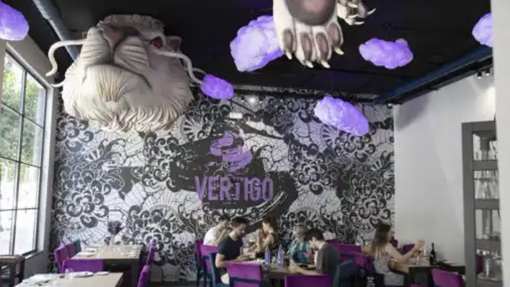 Interior restaurante Vértigo