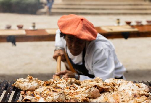 Carlos Martel (El Huaso): «Hacemos unos 200 asados al año y gastamos una tonelada de carne al mes»