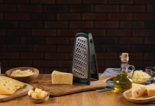Ten a mano el aceite cuando vayas a rallar queso