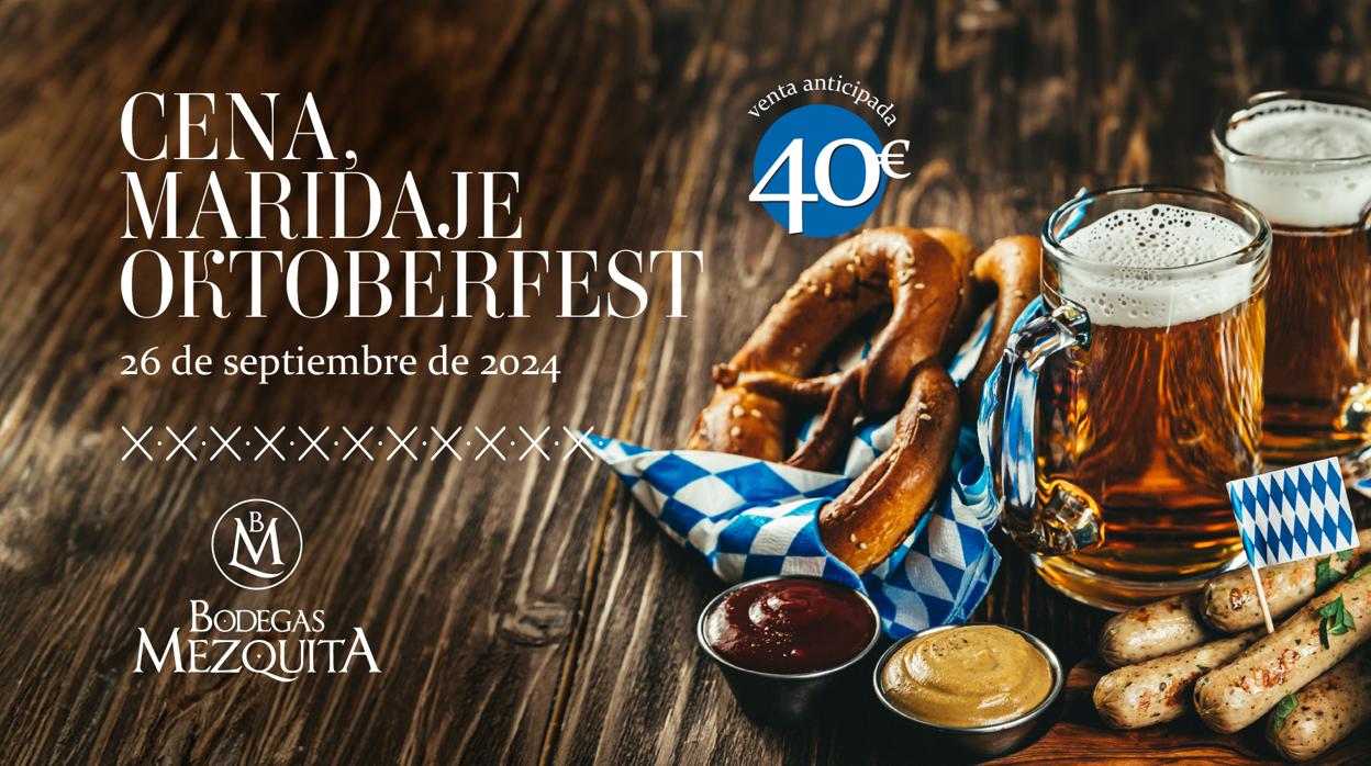Bodegas Mezquita celebra la Oktoberfest con una cena maridaje exclusiva