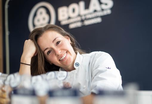 Rocío Cañizares, maestra heladera y propietaria de Heladería Bolas