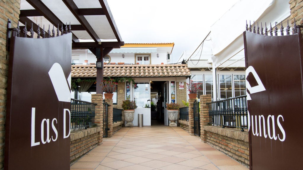 Restaurante Las Dunas en Mazagón. 