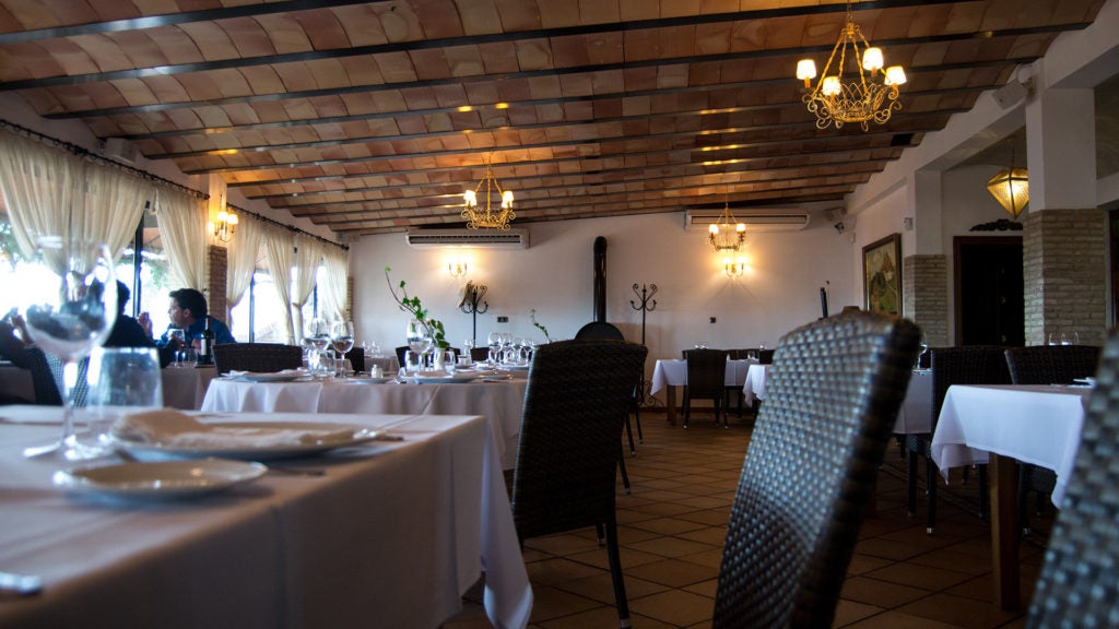 Restaurante Las Dunas en Mazagón. 