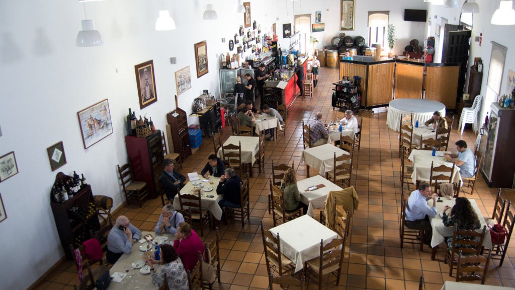 Mesón el Tamborilero en Almonte. 