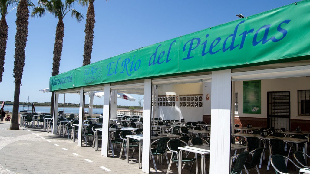 El Río del Piedras en El Rompido. 