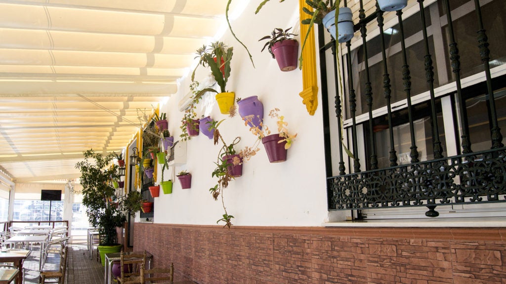 Restaurante El Hortelano en Puebla de Guzmán. Restaurante El Hortelano en Puebla de Guzmán