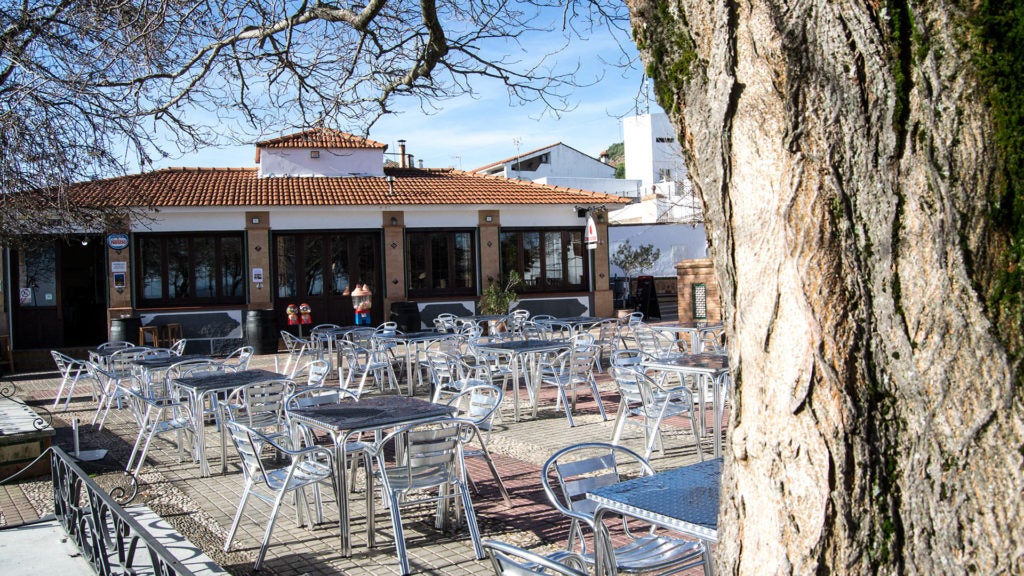 Restaurante el Kiosco en Zufre. Restaurante el Kiosco en Zufre