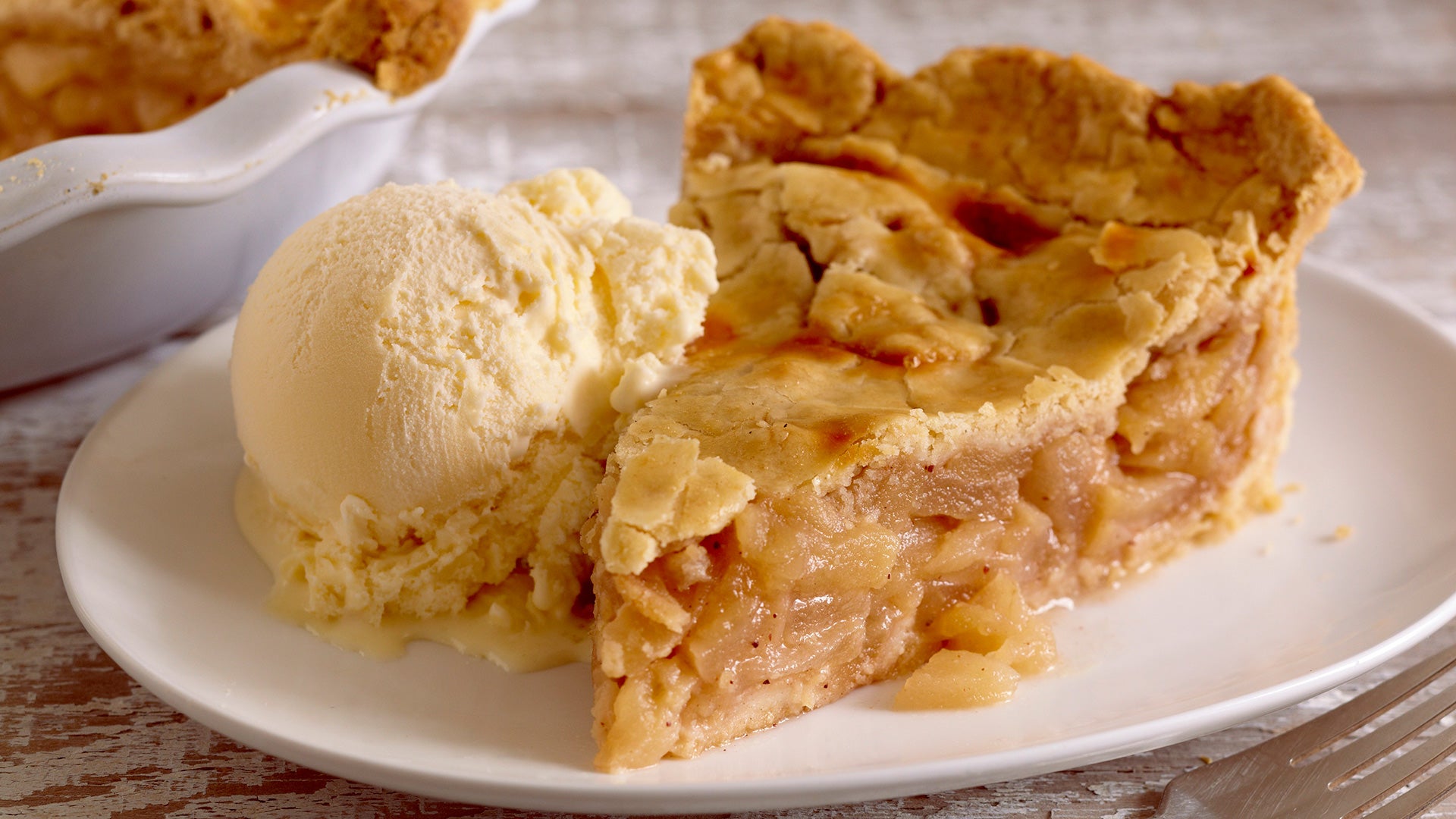 Tarta de manzana al ron - Gurmé