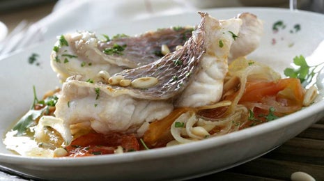 Pargo a la murciana - Gurmé