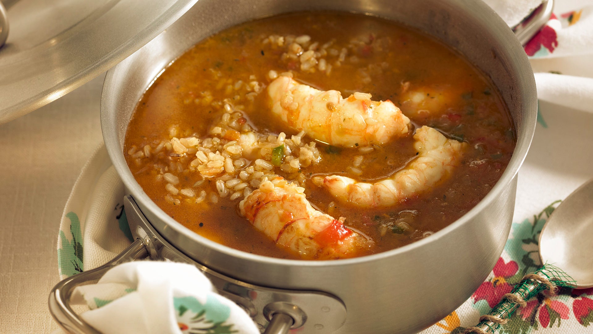 Espectacular receta de arroz con carabineros - Gurmé