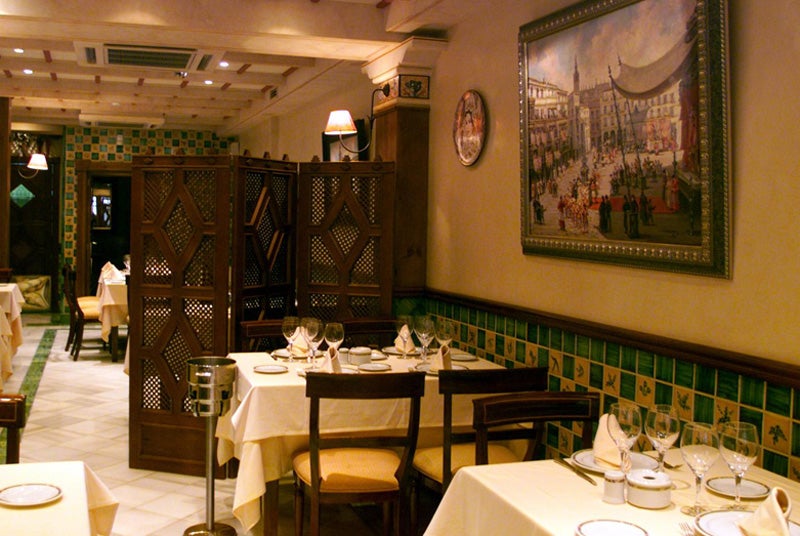 Restaurante Becerrita en el centro de Sevilla