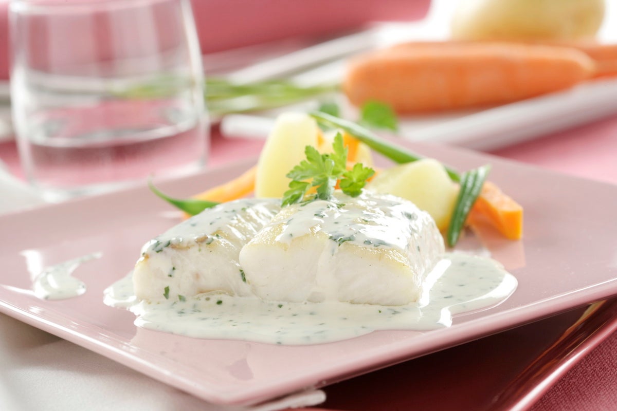 Merluza en salsa de perejil - Gurmé