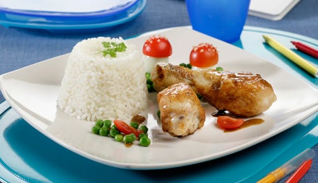 Arroz con muslos de pollo - Gurmé