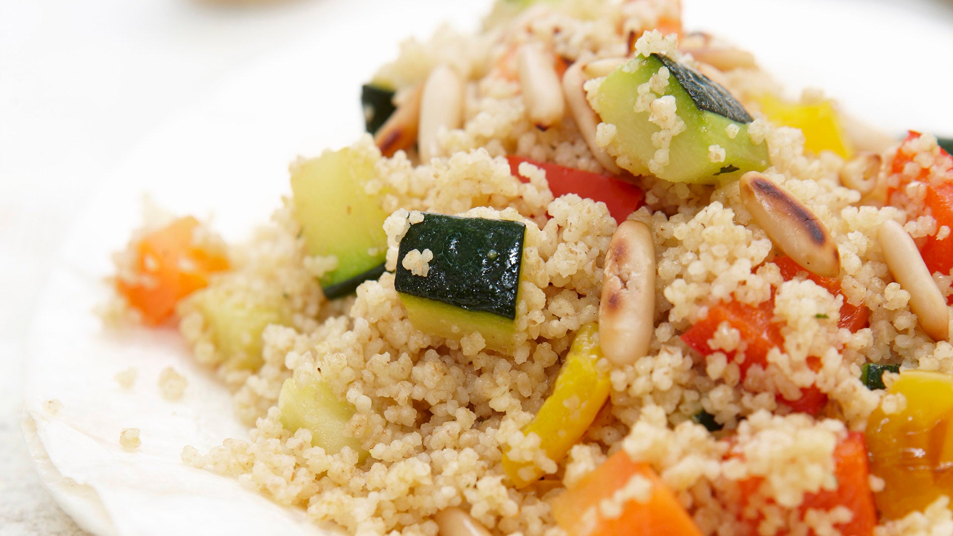 Cuscús con salteado de hortalizas - Gurmé