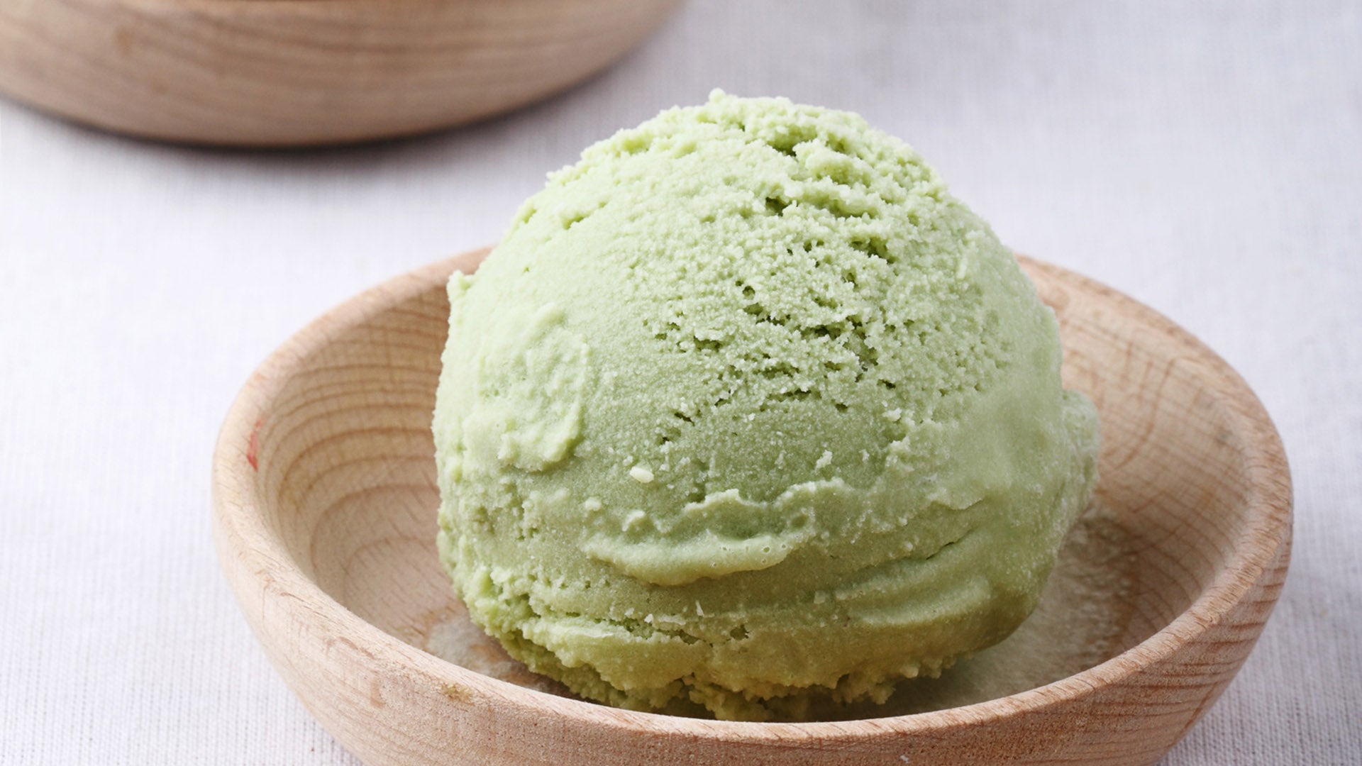 Helado de té verde bajo en calorías - Gurmé