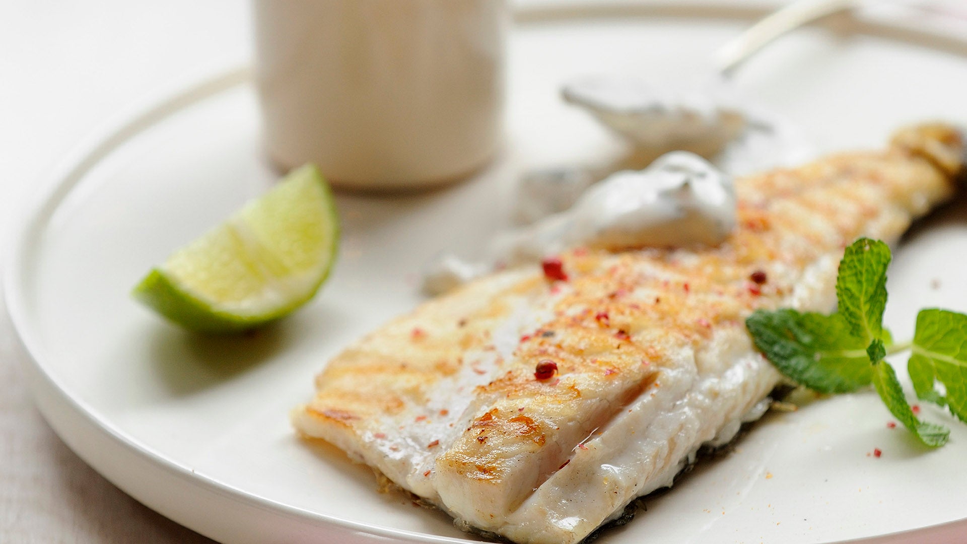 Delicias de mero con salsa de yogur - Gurmé