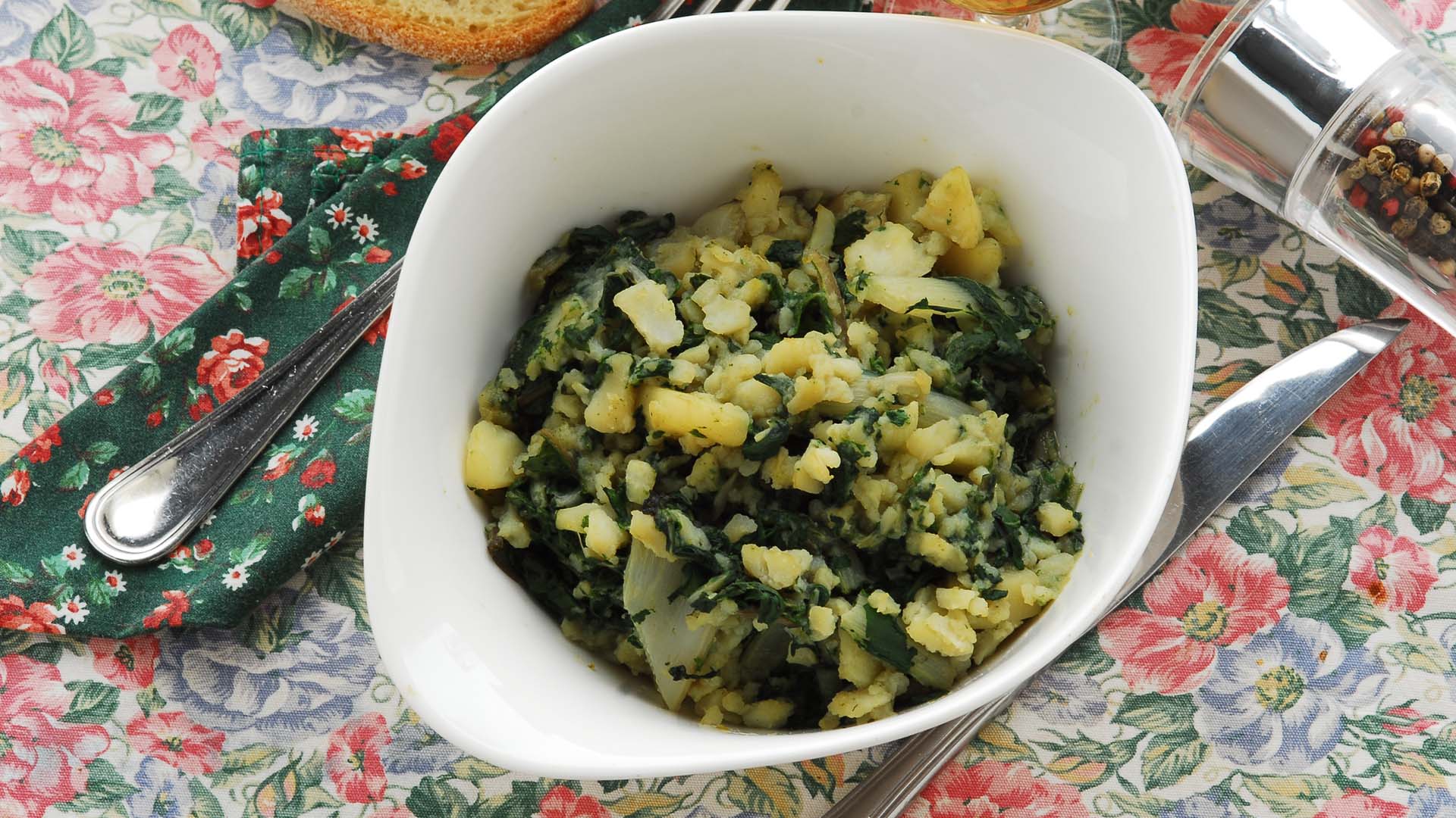 Acelgas a la extremeña - Gurmé