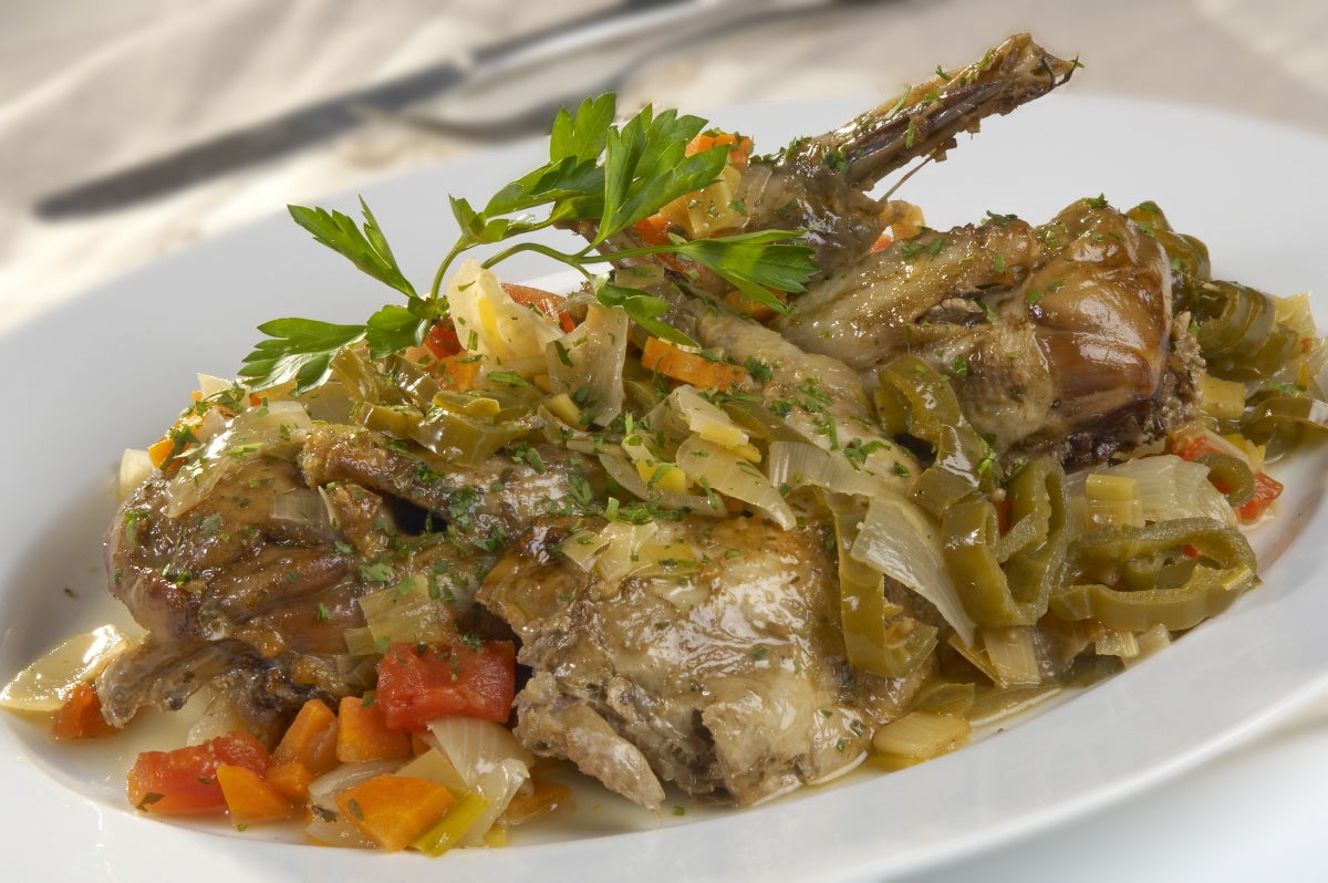 Faisán guisado con uvas - Gurmé