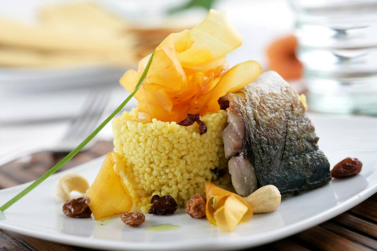 Cuscús de pescado - Gurmé