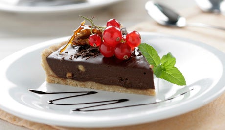 Tarta de crema de cacao y galletas - Gurmé