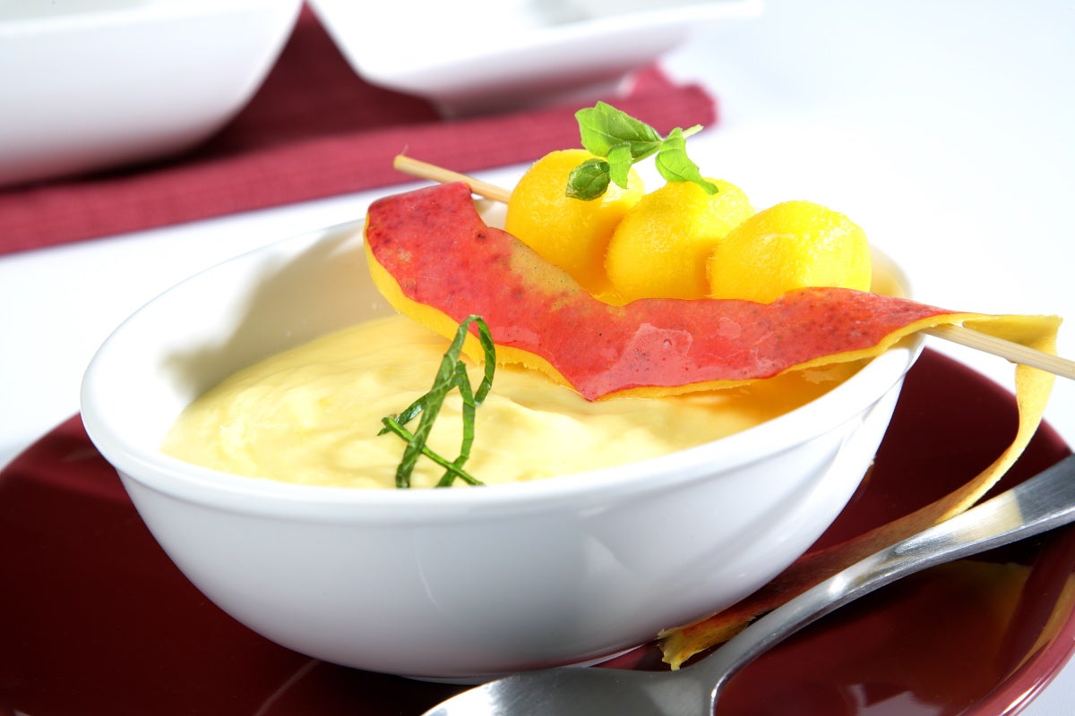 Mousse de mango y yogur - Gurmé